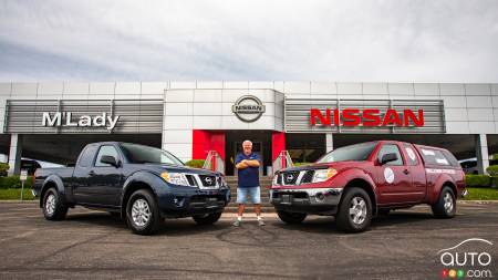 After a Million Miles With his Frontier, Nissan Gives Owner a New One